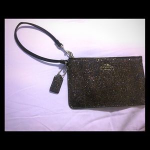 Glittery Coach clutch